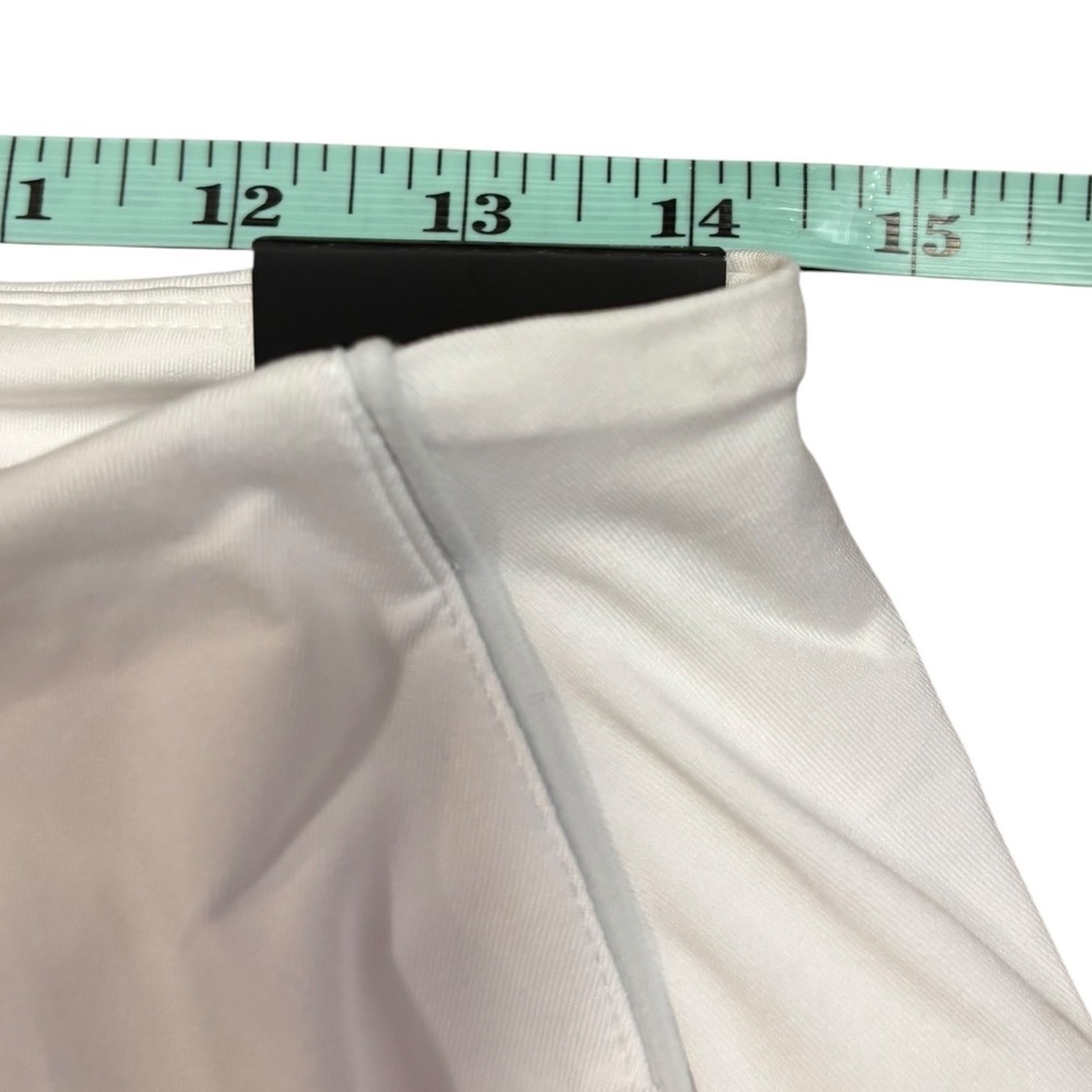Nike Dri-FIT Golf Tennis Skirt Athletic Skort UPF 40+ Pockets White Medium NWT - Picture 8 of 10